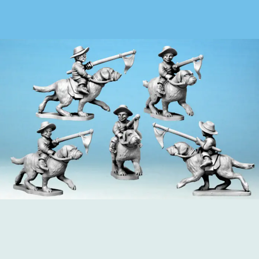 A 28mm scale metal miniature of ...