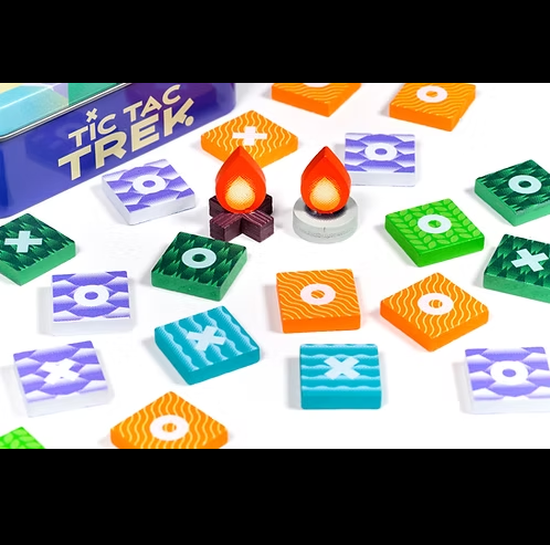 Tic Tac Trek game box with color...