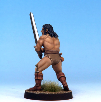 Barbarian miniature by Crooked D...