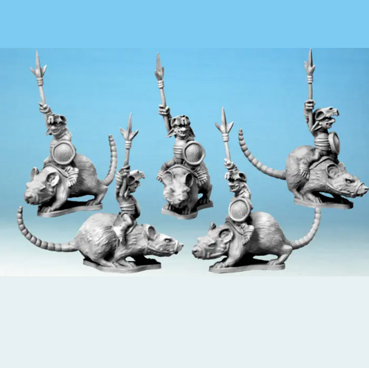 A 28mm scale metal miniature of ...