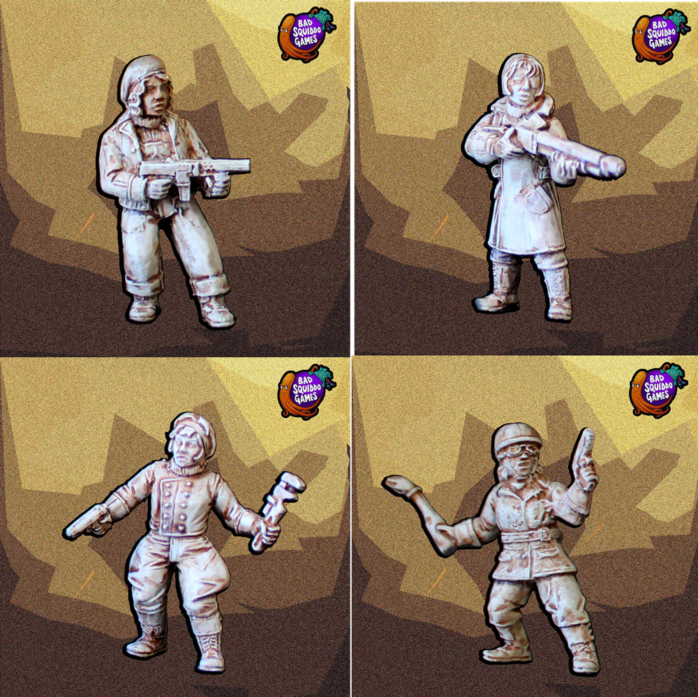 Daring Dames 1920's Biker Gang- Bad Squiddo Games