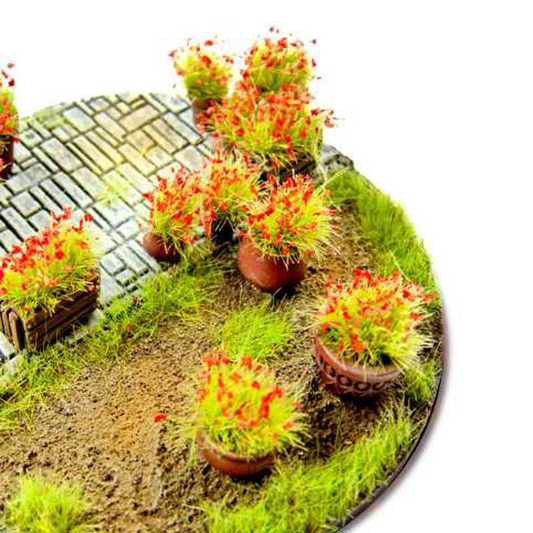 Red Shrub Tufts 6mm - Green Stuf...