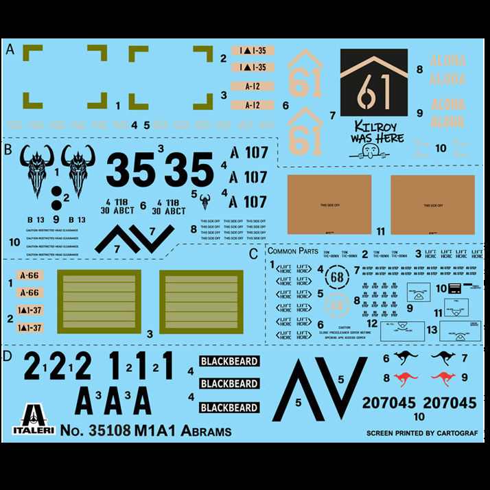 Italeri M1A1 Abrams | 1:35