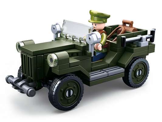 Sluban WW II toy set packaging w...