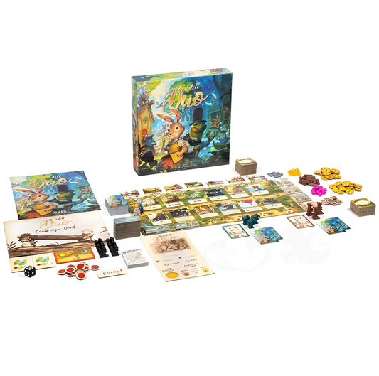 Everdell Duo board game with woo...