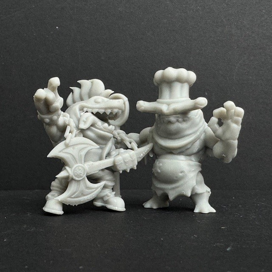 Shark Chibis D by Iron Gate Scen...