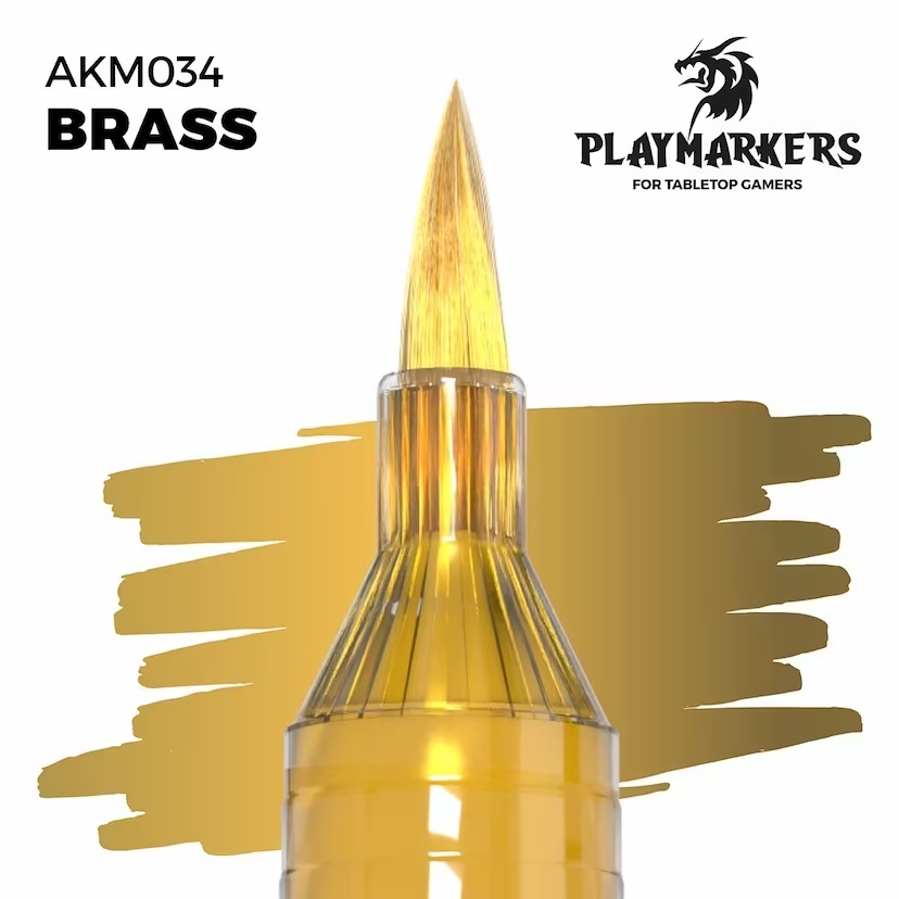 Playmarkers: Brass - Acrylic Paint Marker