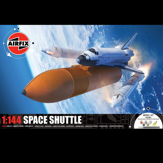 Model kit packaging of a space s...