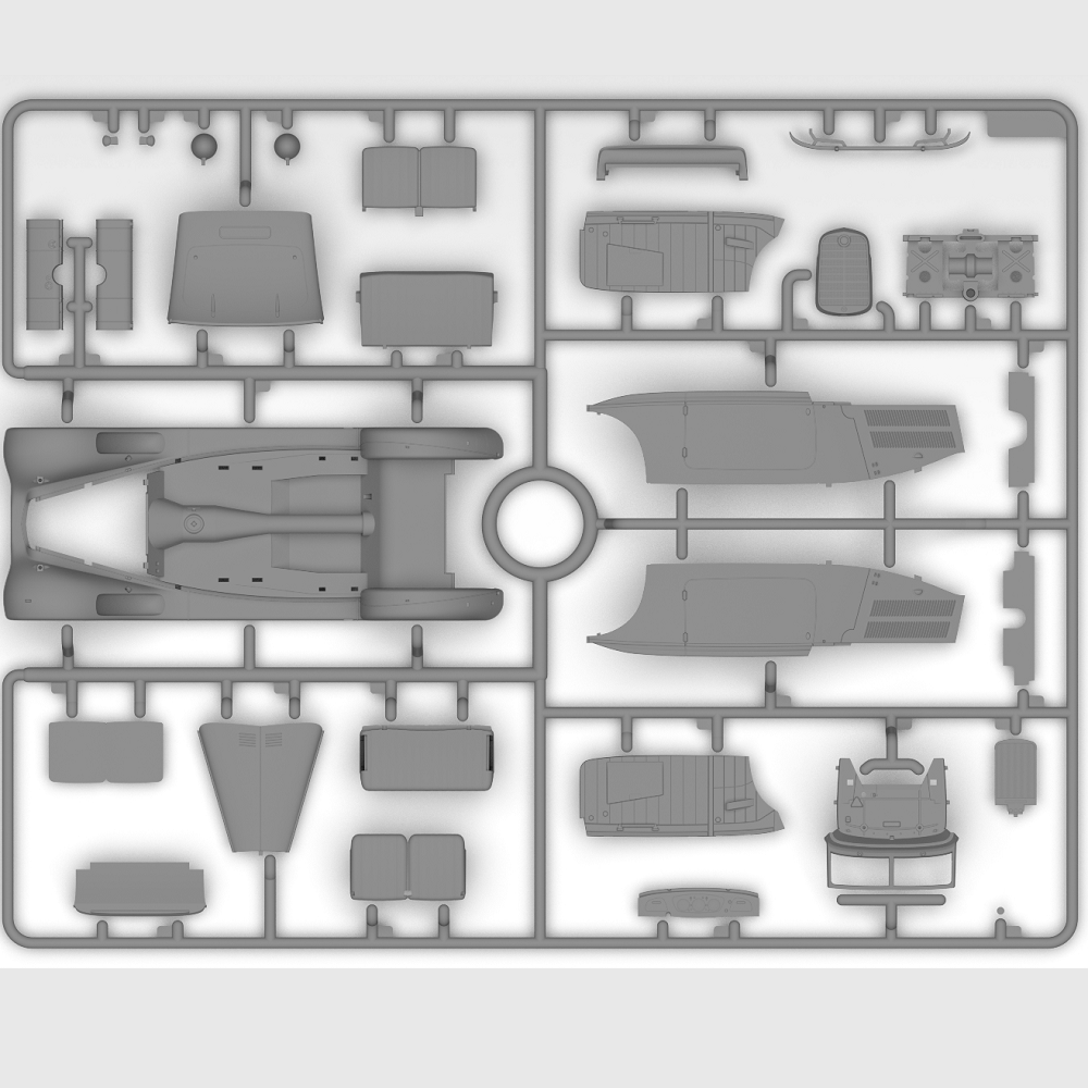 ICM Typ 320 (W142) Soft Top | 1:35 Scale