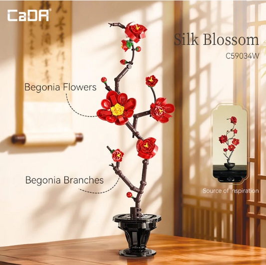 A decorative artificial plum blo...