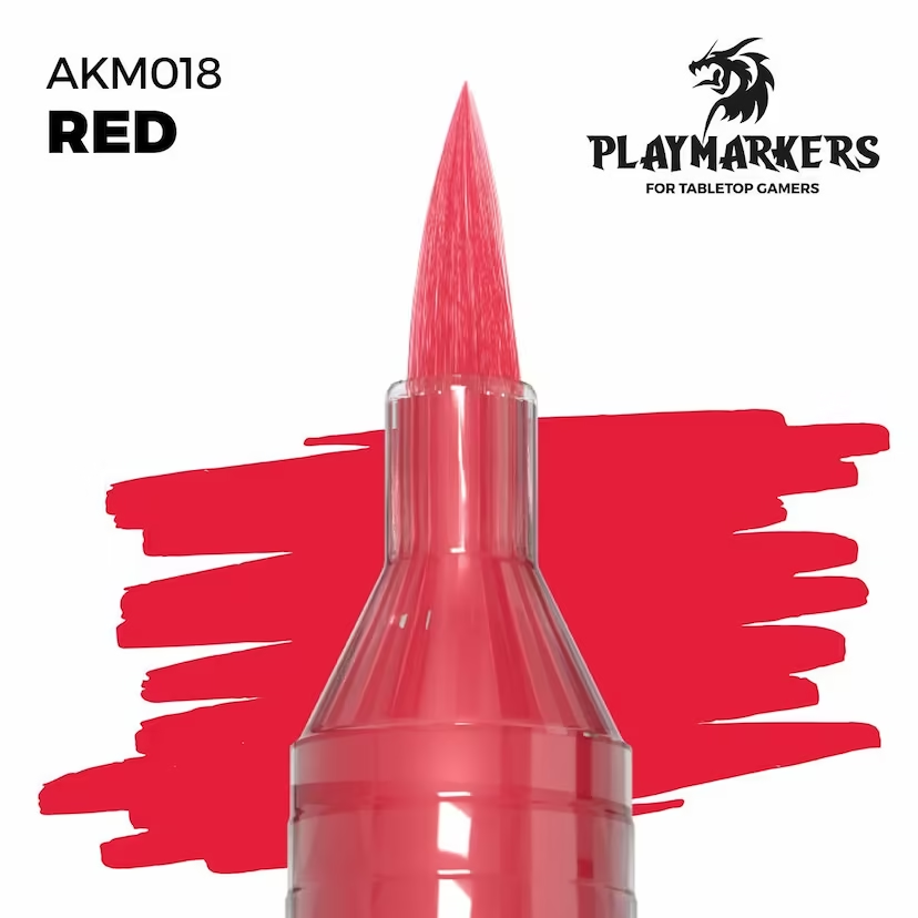 Playmarkers: Red - Acrylic Paint Marker