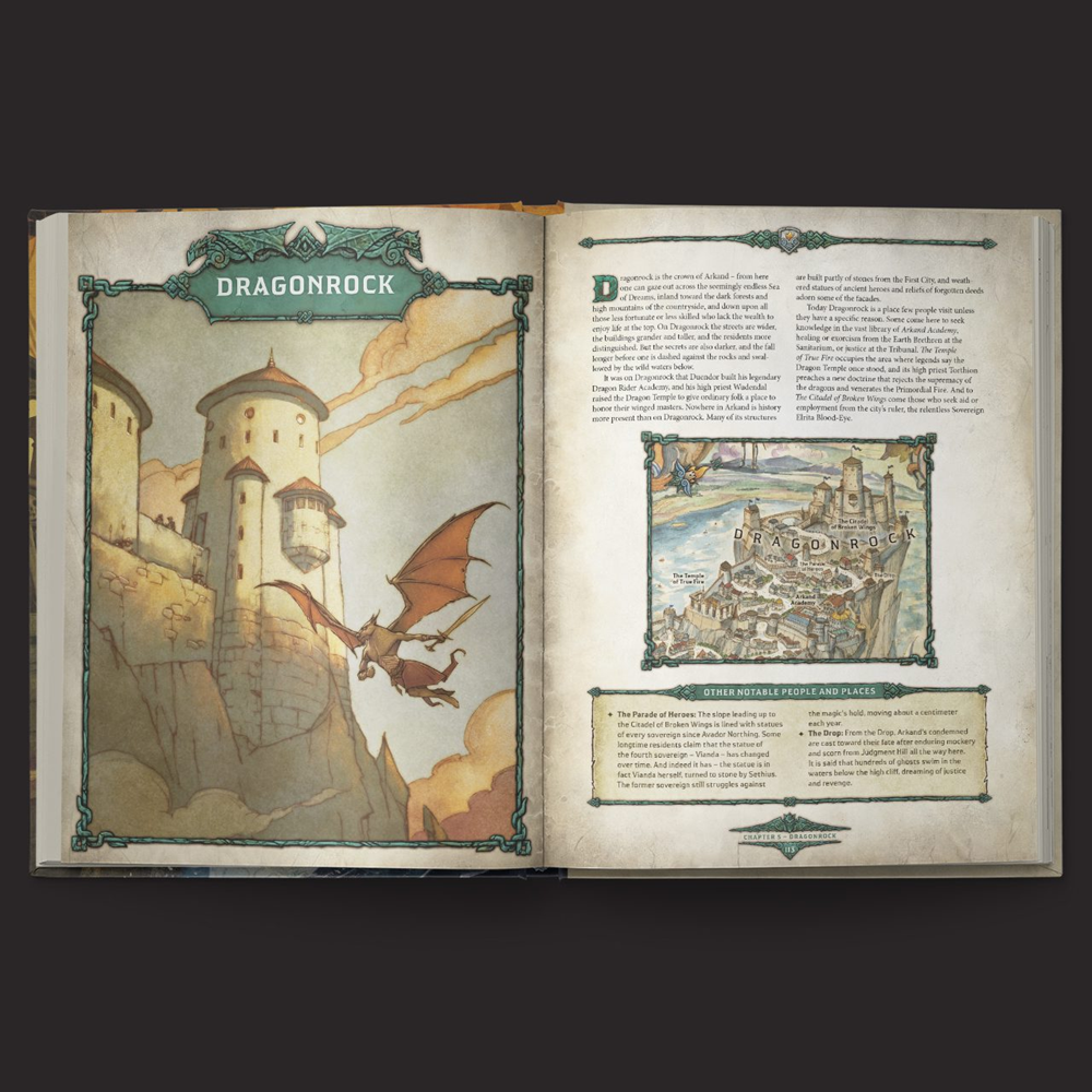 Dragonbane Arkand City of Waves and Flames - Fantasy RPG