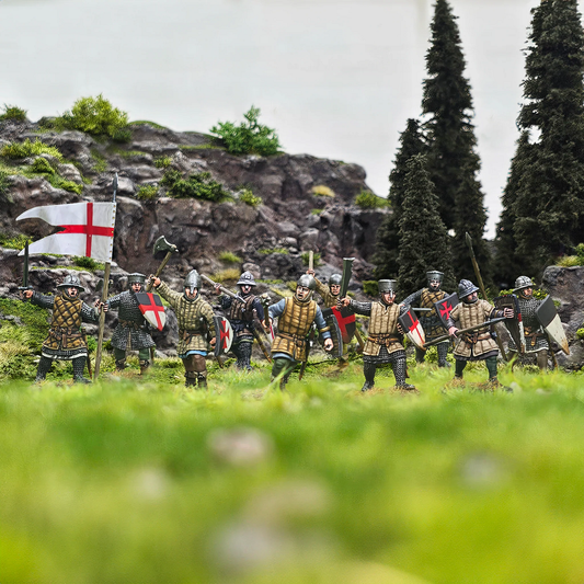 Medieval foot sergeants miniatur...