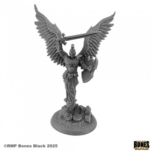 Figurine with wings and a sword ...