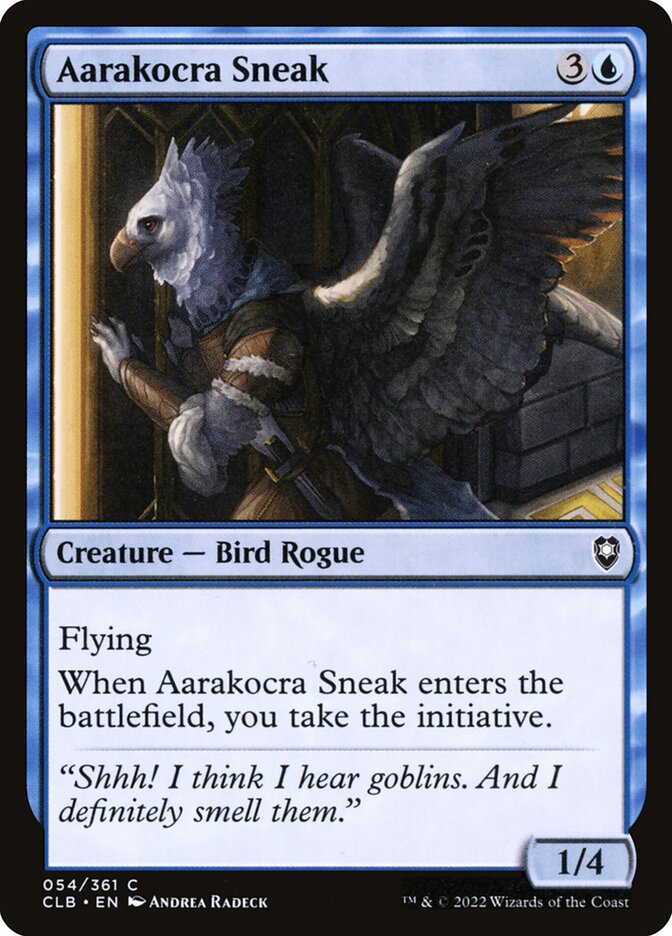 Aarakocra Sneak - Commander Legends #054 Card Front