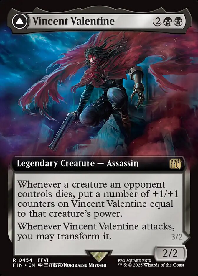 Extended Art Vincent Valentine // Galian Beast Final Fantasy #454