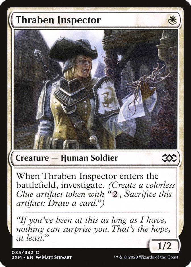 Thraben Inspector Double Masters #035 Card Front