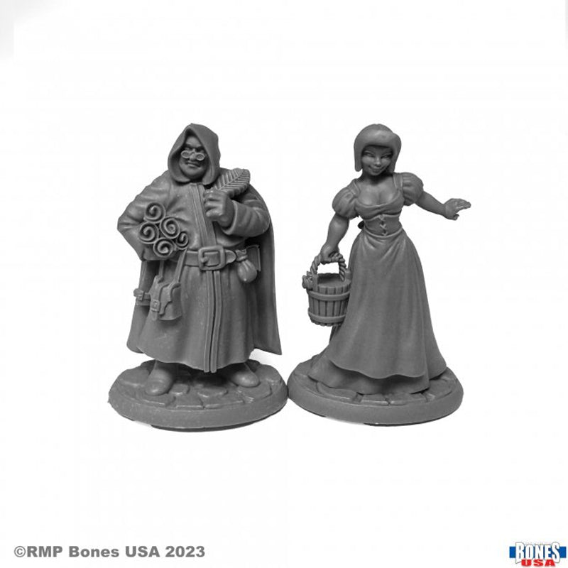 30121 Sage & Milk Maid Townsfolk - Reaper Legends USA