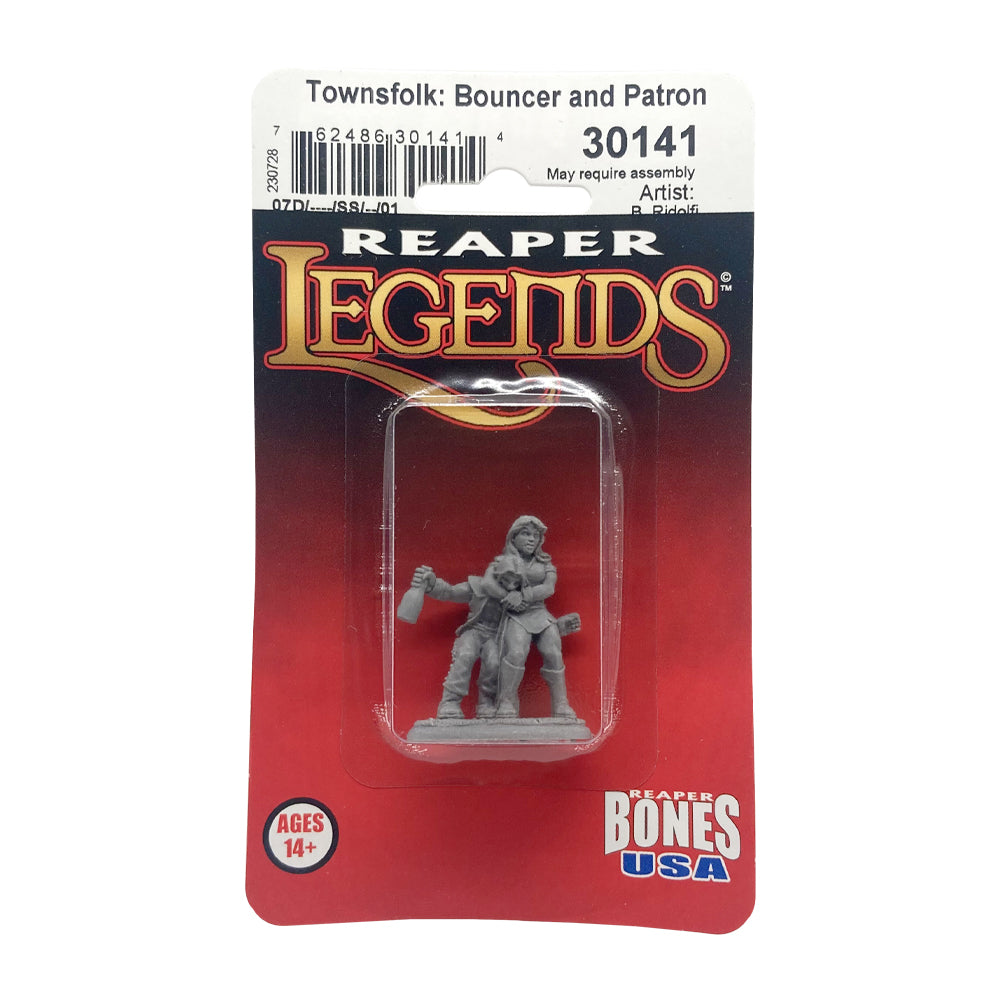 30141 Bouncer & Patron Reaper Legends RPG Mini