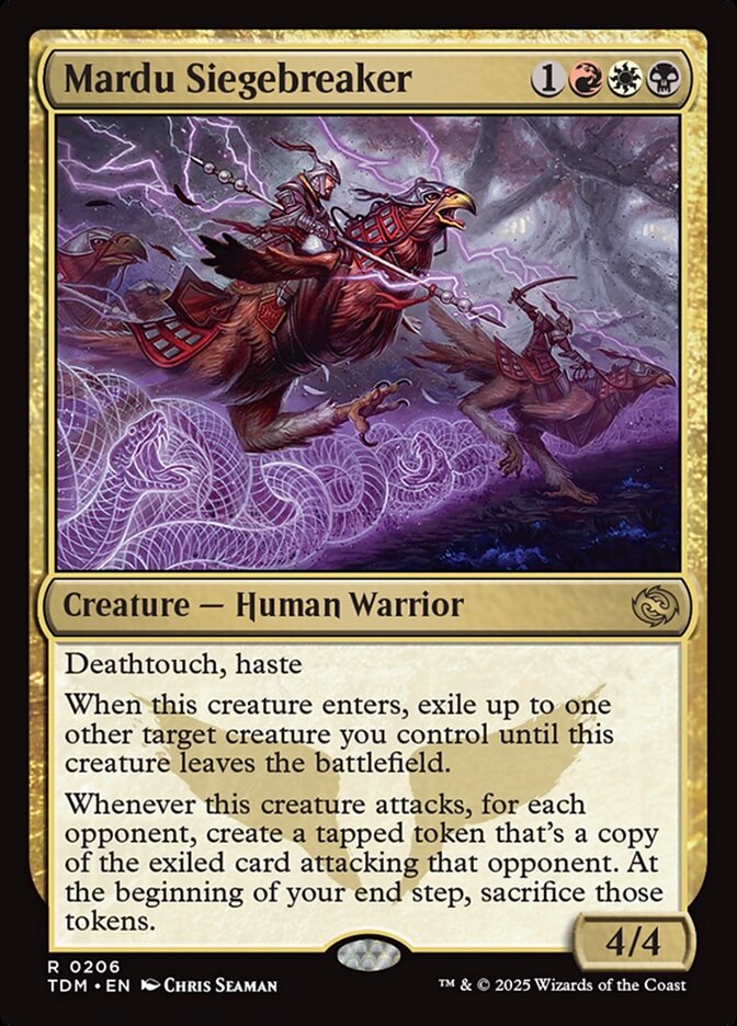 Mardu Siegebreaker Tarkir Dragonstorm #206