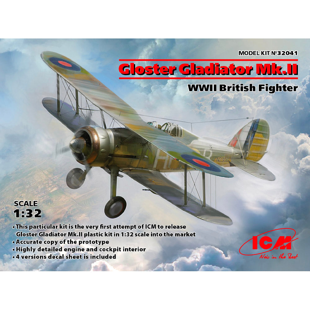 ICM Gloster Gladiator Mk.II Scale Model