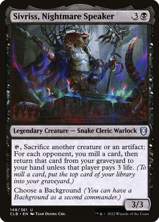 Sivriss, Nightmare Speaker - Com...