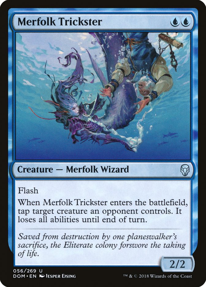 Merfolk Trickster Dominaria #056