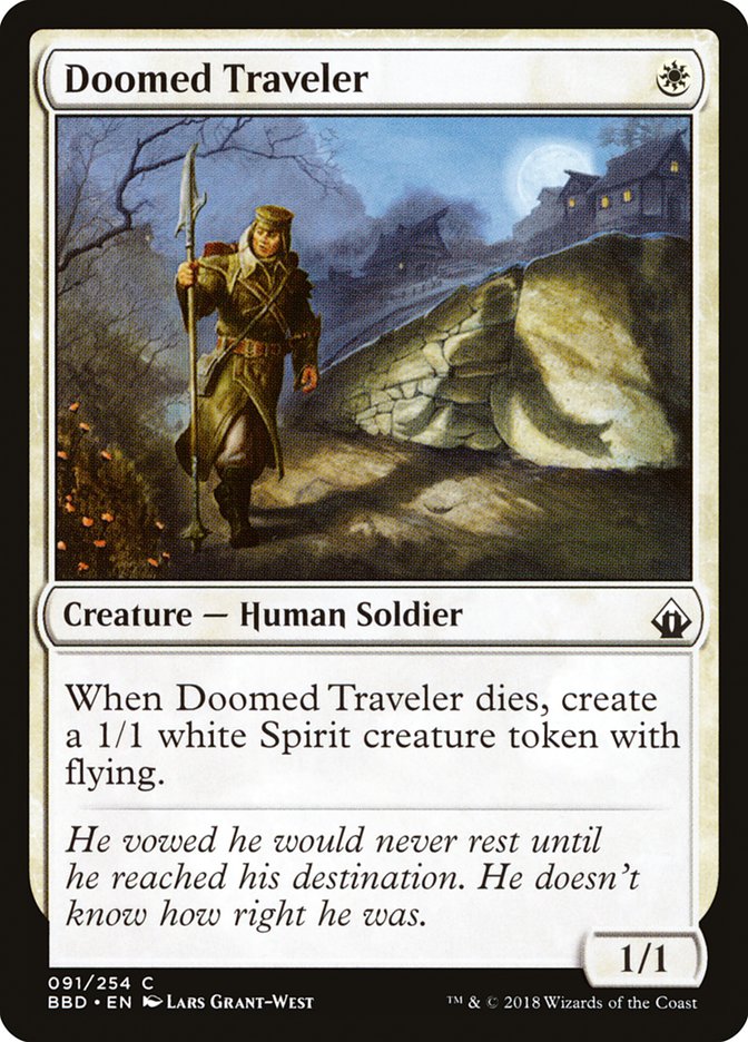 Doomed Traveler Battlebond #091 | Magic! The Gathering Single