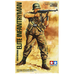 WWII German Elite Infantryman 1/16 Tamiya Scale Figure