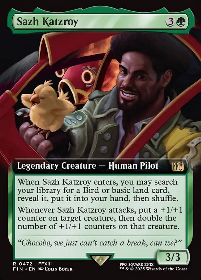 Extended Art Sazh Katzroy Final Fantasy #472