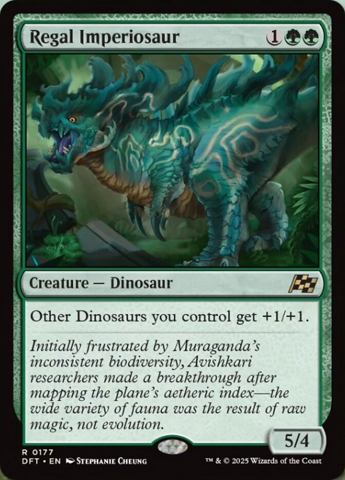 Regal Imperiosaur Aetherdrift #177