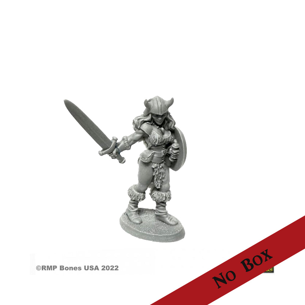 No Box Reaper Jana Frostwind, Barbarian Miniature