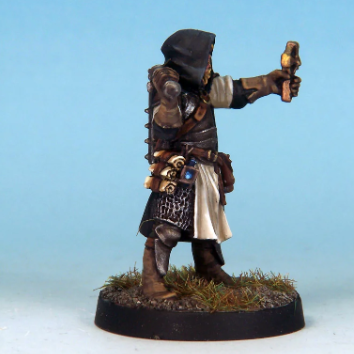 Cleric with Flail - Crooked Dice