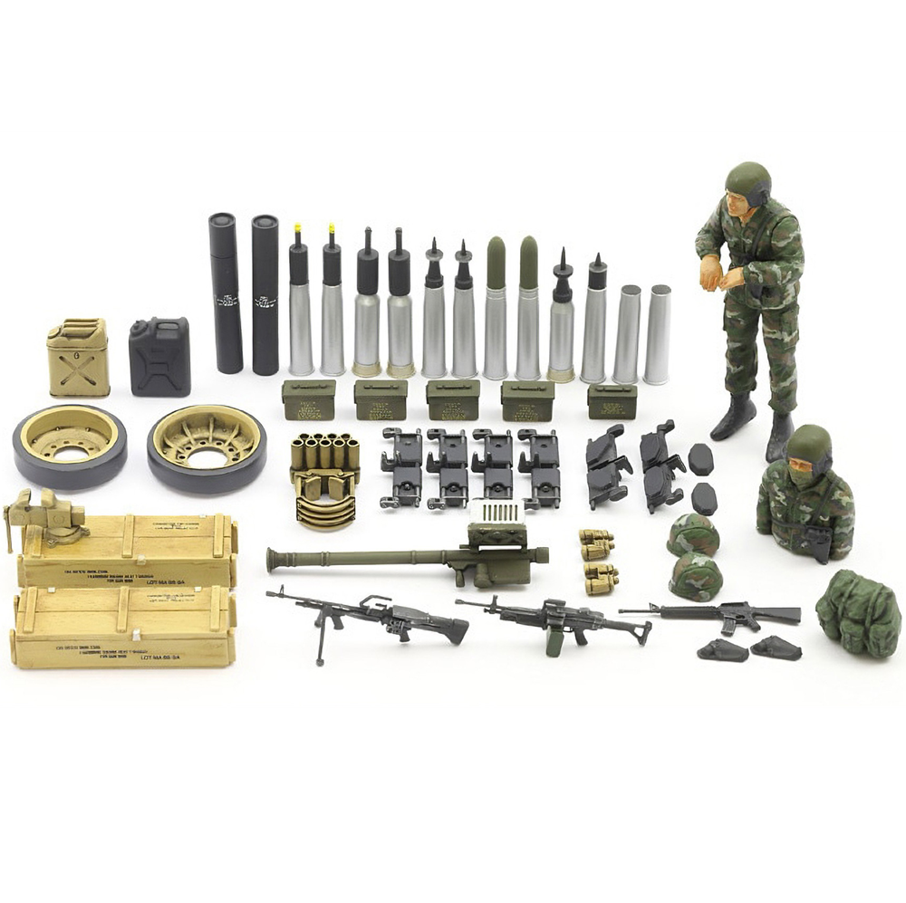 U.S. M60A3 105mm Gun Tank - Tamiya 1/35 Scale Plastic Model Kit