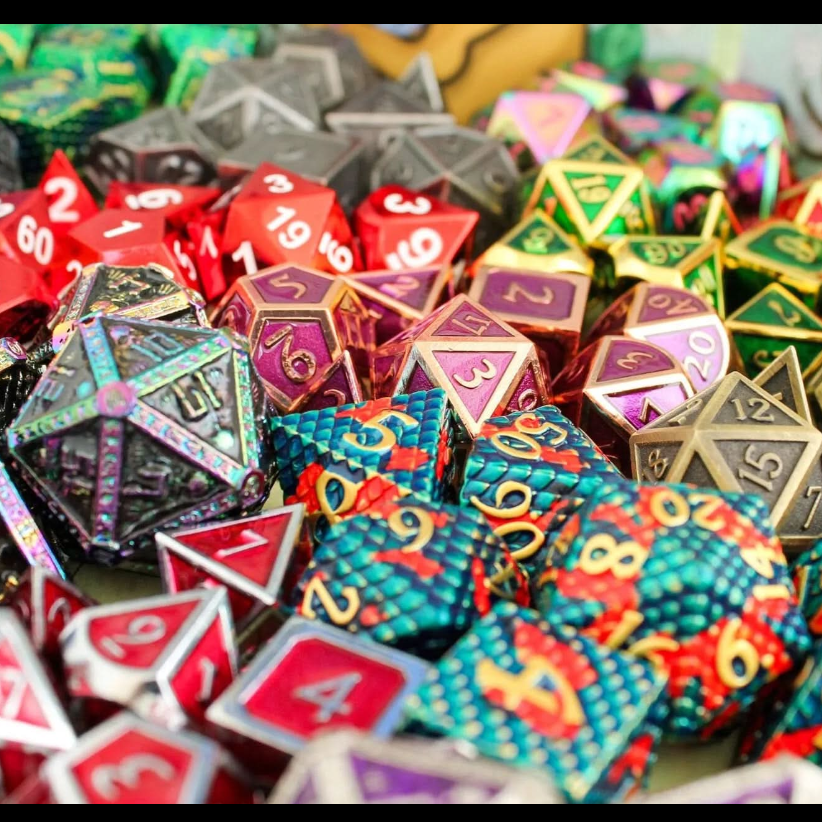 Mystery Metal Dice Set - Mystery Dice Goblin