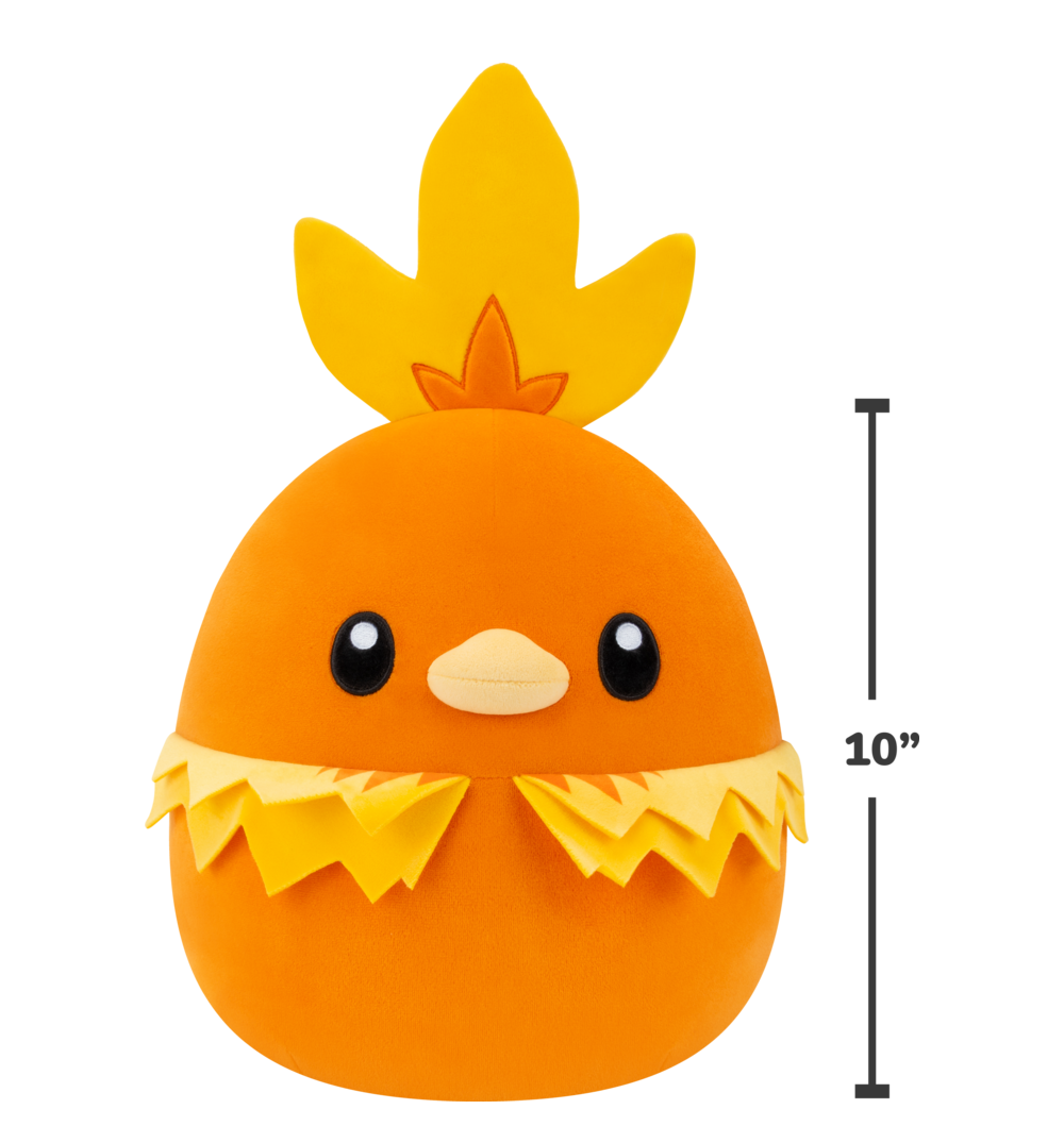 Torchic Pokémon 10" Squishmallows Plush