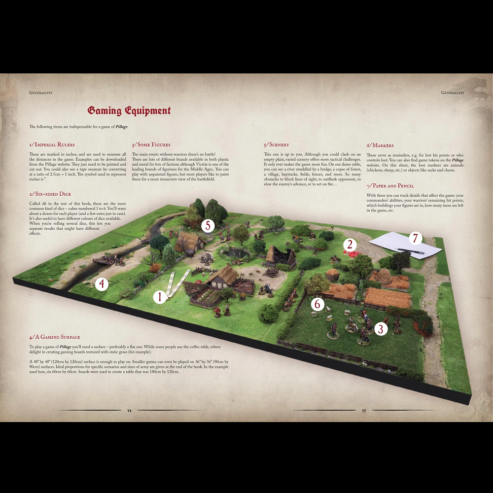 Pillage - Hardcover Rulebook