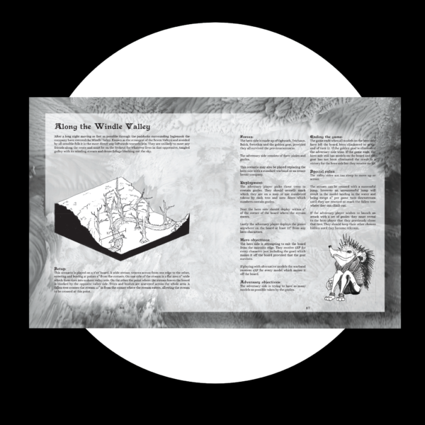 The Woods Mythic Cycles Supplement by Oakbound Studio. This paperback supplement introduces a host of new characters and creatures for your dark age folklore fantasy world.