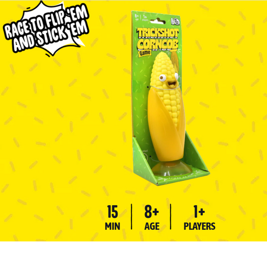 Trickshot Corncob flip and stick...