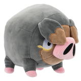 A 12" Lechonk Pokémon plush making a great gift for a fan of the normal, hog Pokémon. Lechonk was introduced in generation nine and uses its sense of smell to find and eat only the most fragrant wild grasses and berries.
