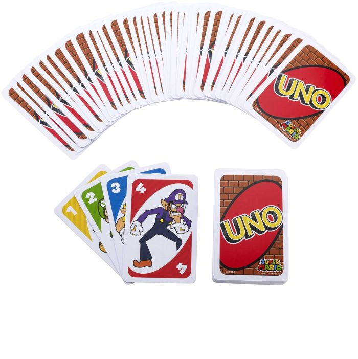 UNO Super Mario Bros Card Game