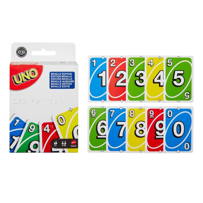 UNO Braille - Card Game