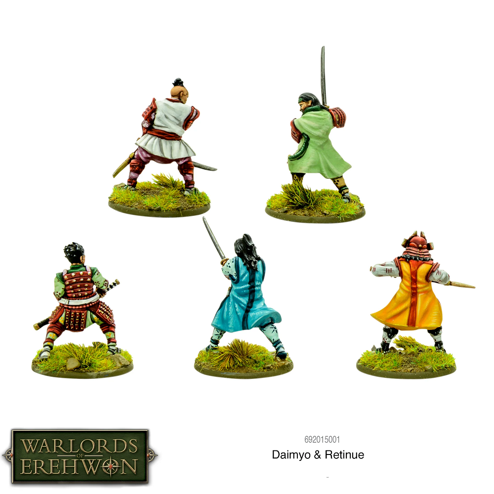Warlords of Erehwon: Daimyo & Retinue