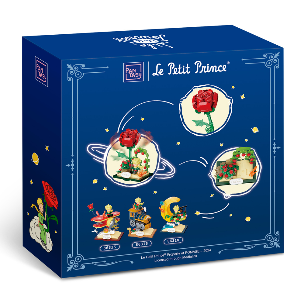 Le Petit Prince™ Starry Ride Rose - Pantasy Brick Kit