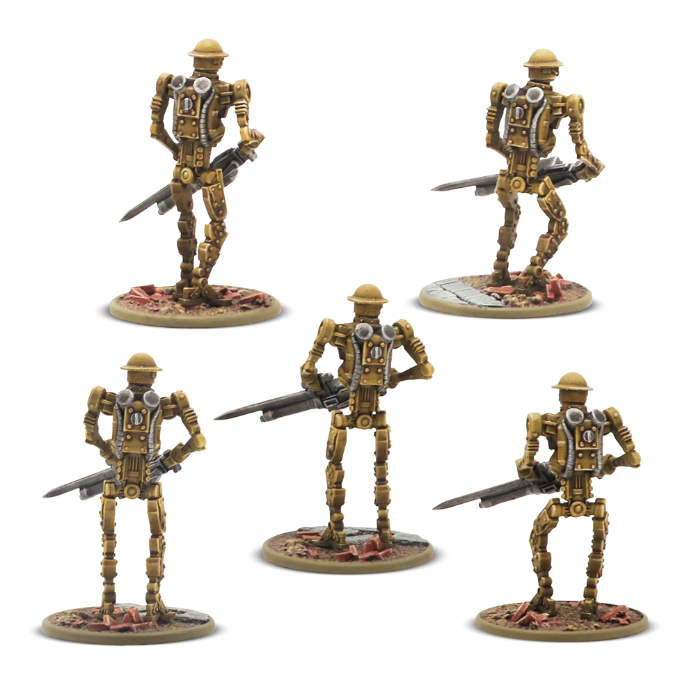 Konflikt ’47 Mk I Automated Infantry Squad with MMGs