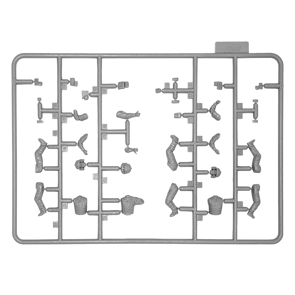 ICM Black Hawk Crew | 1:48 Scale Model