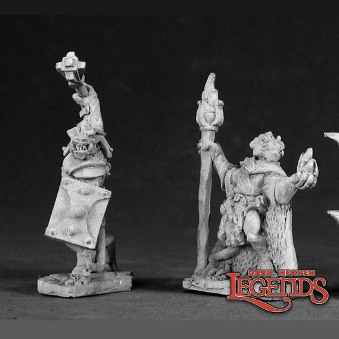 03024 Kobold Leader & Sorcerer - DHL Metal