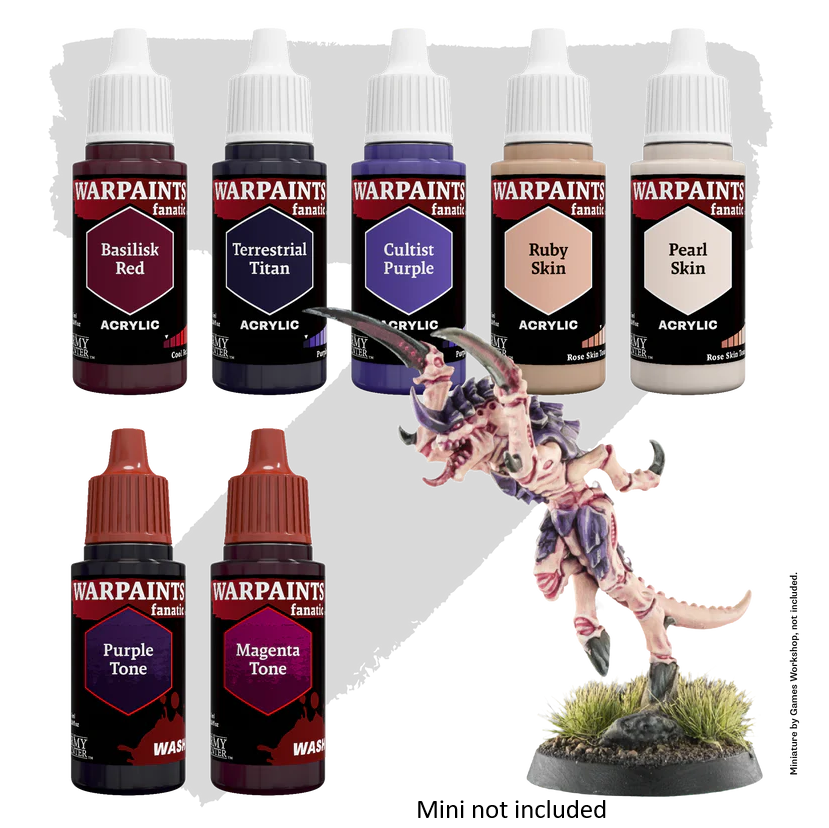 Purple Xenos Flesh - The Army Painter Combat Se7ens Paint Set