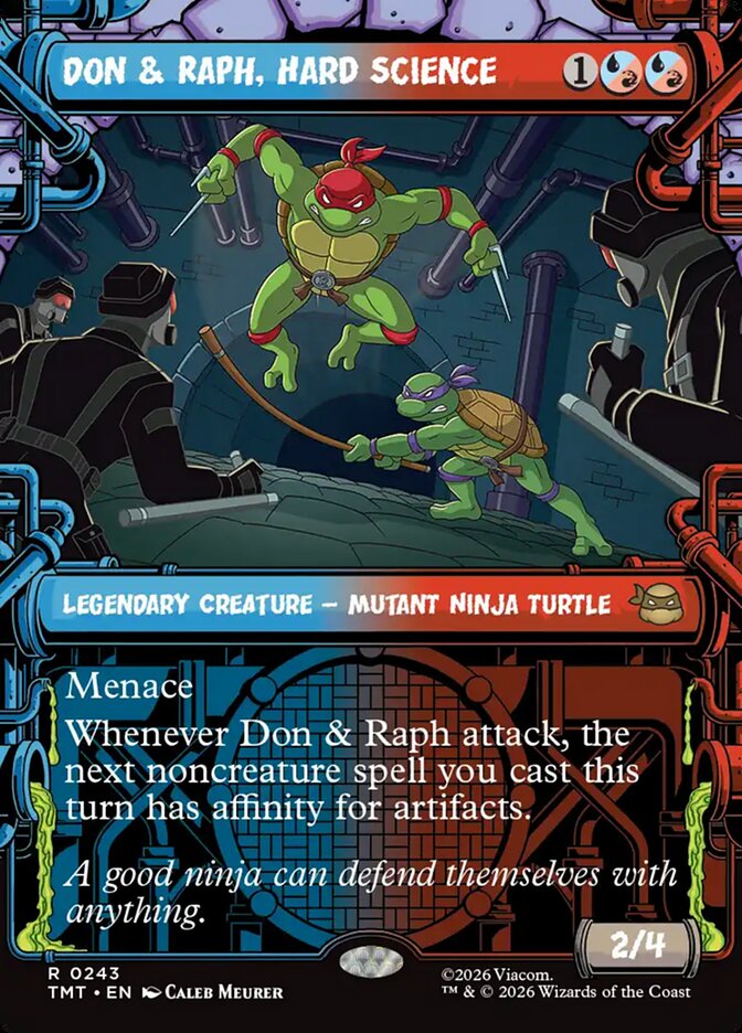 Don & Raph, Hard Science Sewer Frame #243