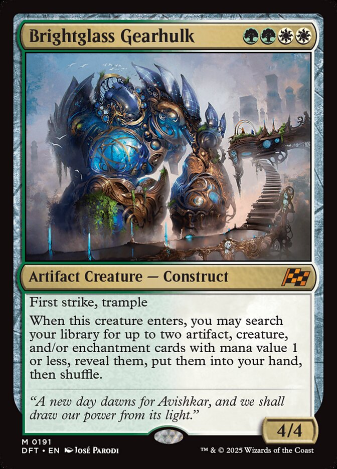 Brightglass Gearhulk Aetherdrift #191